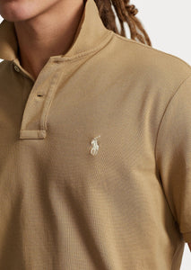 Polo Ralph Lauren ajusté marron en coton pour homme I Georgespaul