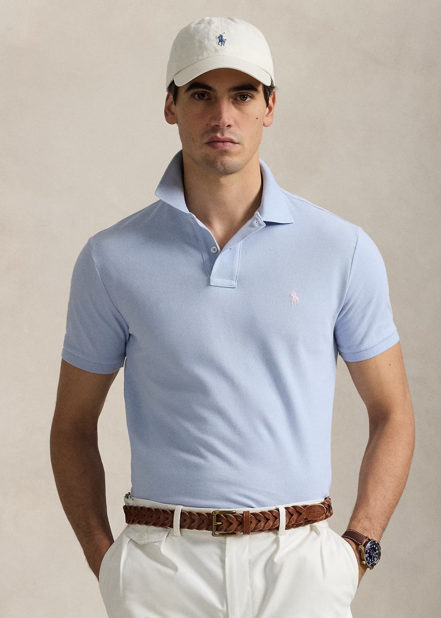 Polo Ralph Lauren bleu pour homme | Georgespaul 