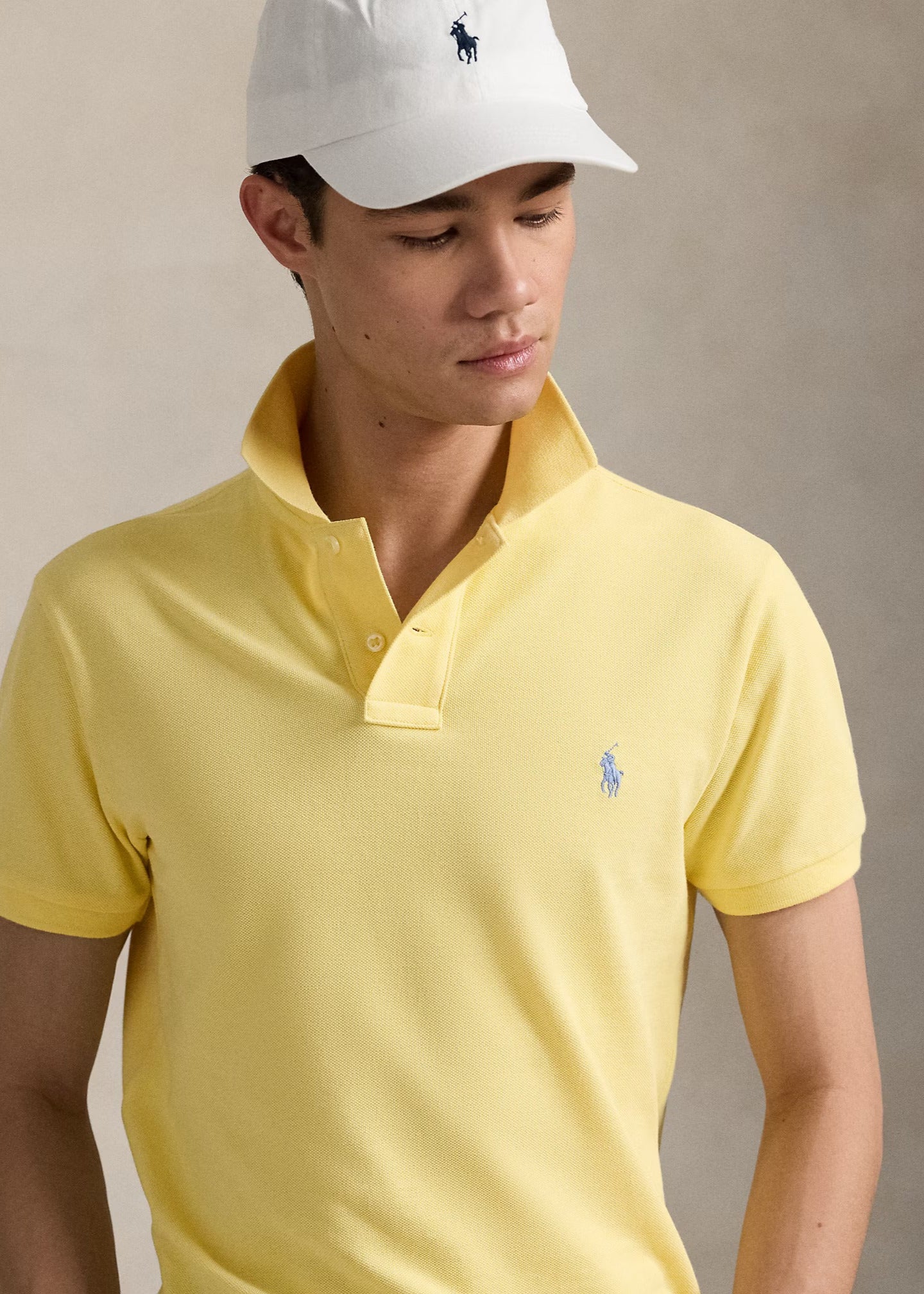 Polo Ralph Lauren jaune pour homme | Georgespaul   