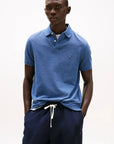 Polo Tommy Hilfiger bleu pour homme | Georgespaul 