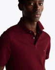 Polo Tommy Hilfiger bordeaux | Georgespaul        