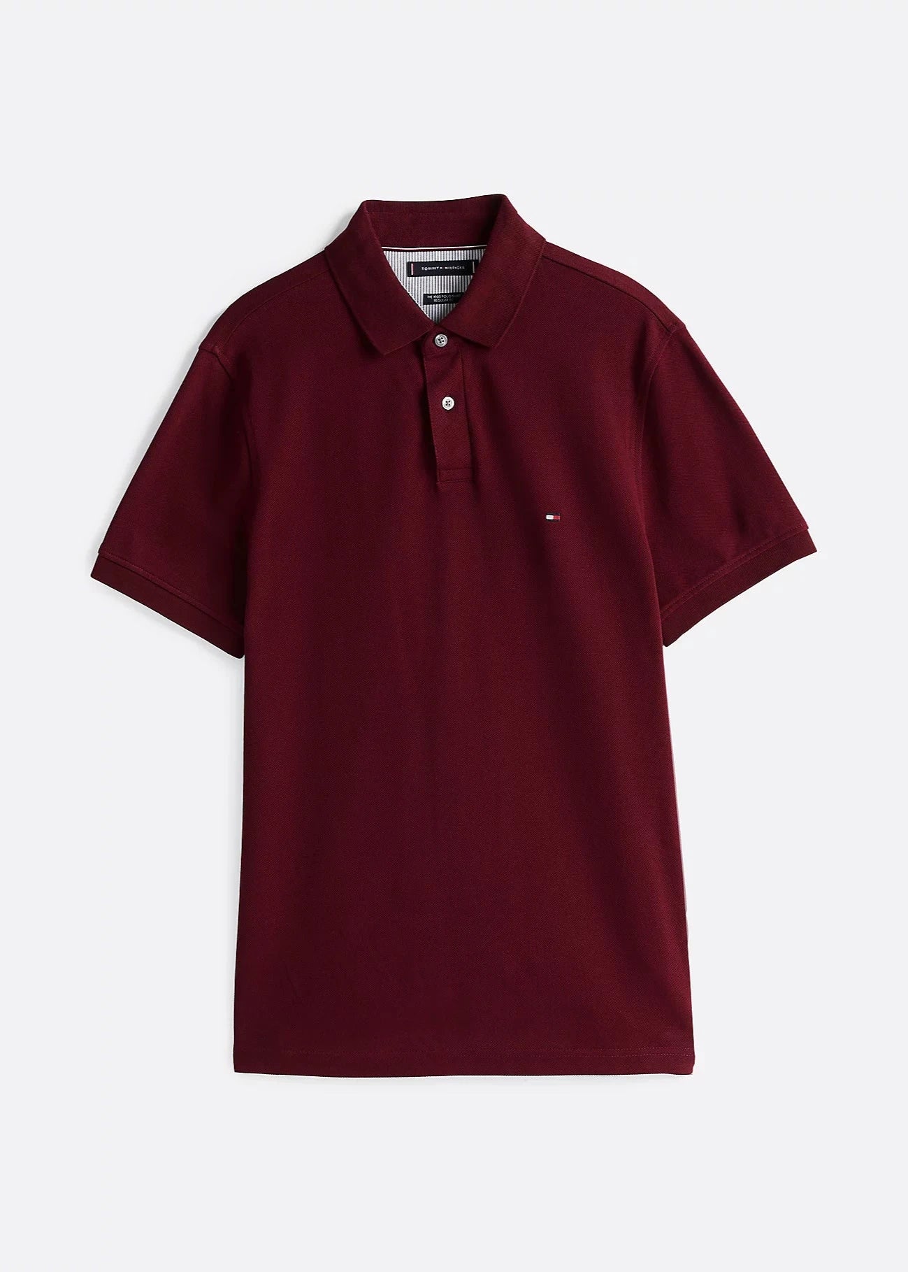 Polo Tommy Hilfiger bordeaux | Georgespaul        