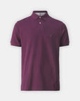 Polo Tommy Hilfiger bordeaux pour homme | Georgespaul