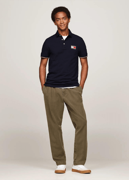 Polo Tommy Hilfiger marine - Georgespaul