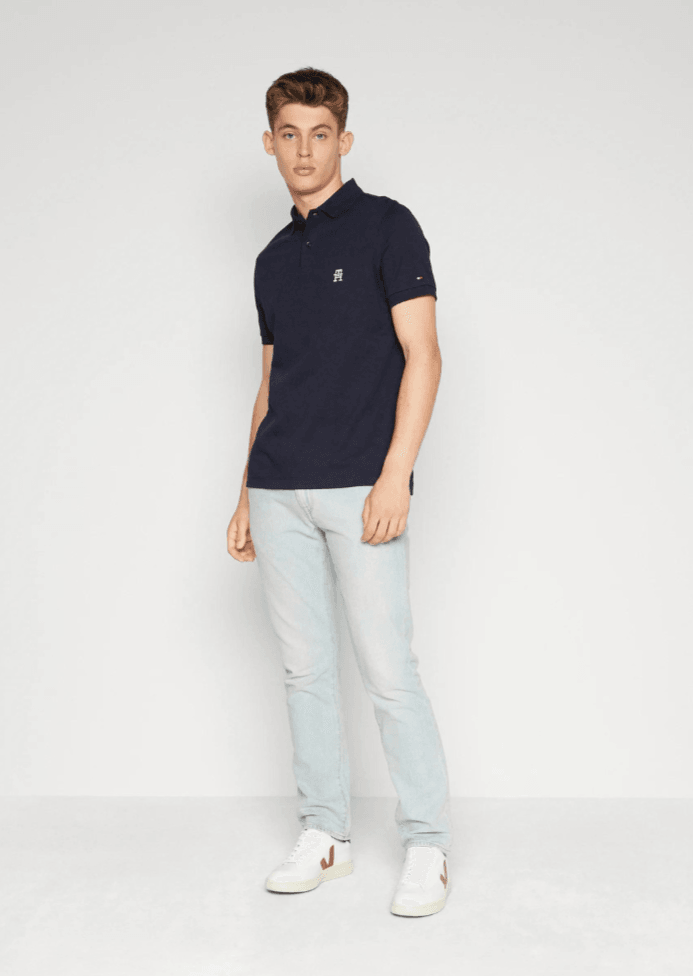 Polo Tommy Hilfiger marine - Georgespaul