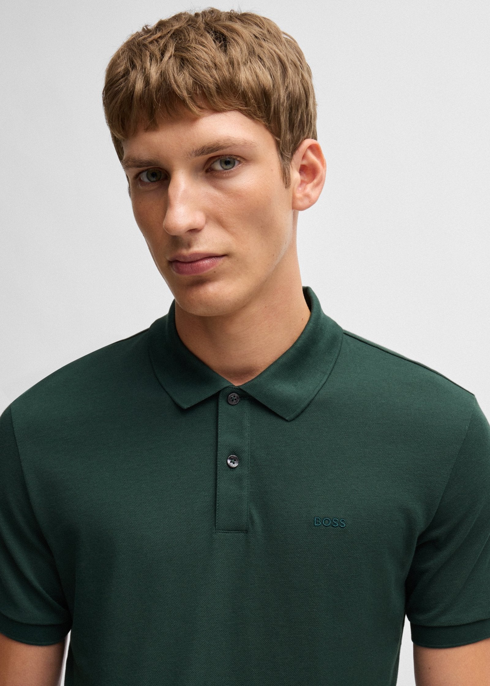 Polo BOSS vert pout homme | Georgespaul