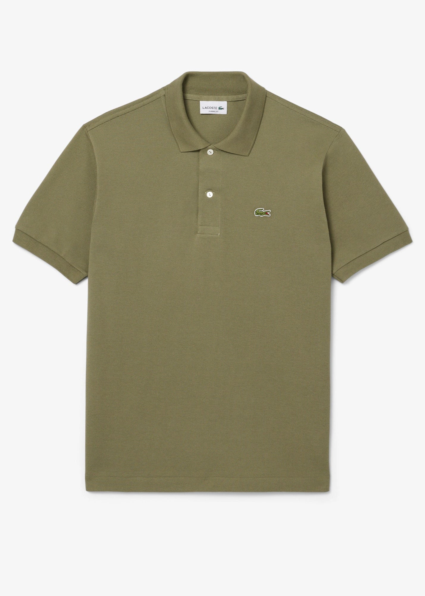 Polo L.12.12 Lacoste kaki pour homme | Georgespaul