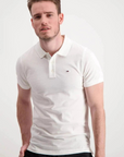 Polo Tommy Jeans blanc