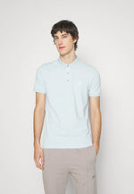 Afbeelding in Gallery-weergave laden, Polo homme BOSS ajusté bleu clair en coton stretch | Georgespaul 
