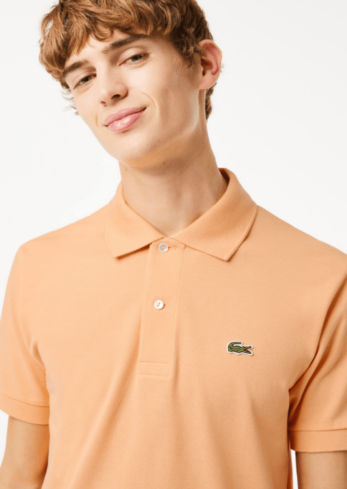 Polo L.12.12 Lacoste orange - Georgespaul