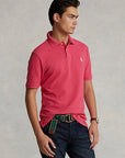 Polo Ralph Lauren cintré rose en coton piqué - Georgespaul