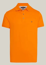 Afbeelding in Gallery-weergave laden, Polo homme Tommy Hilfiger ajusté orange en coton bio | Georgespaul
