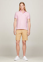 Afbeelding in Gallery-weergave laden, Polo homme Tommy Hilfiger ajusté rose clair coton bio stretch | Georgespaul
