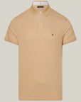Polo homme Tommy Hilfiger beige | Georgespaul