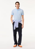 Afbeelding in Gallery-weergave laden, Polo homme à manches courtes Paris Lacoste bleu clair | Georgespaul
