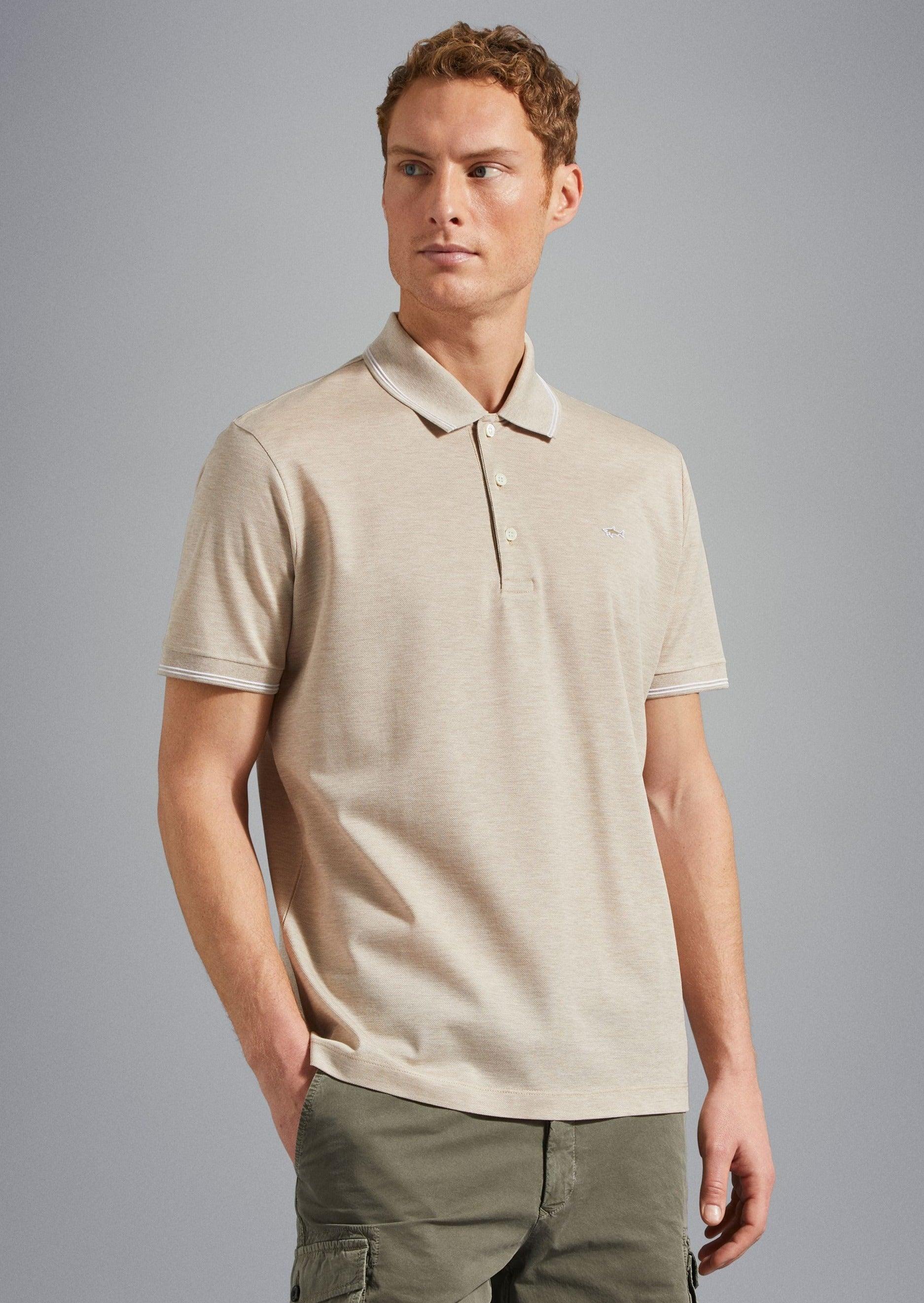 Polo Paul & Shark beige - Georgespaul