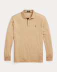 Polo manches longues Ralph Lauren beige - Georgespaul