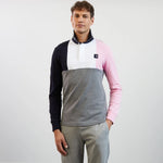 Afbeelding in Gallery-weergave laden, Polo homme manches longues Eden Park gris en coton I Georgespaul
