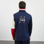 Charger l&#39;image dans la galerie, Polo manches longues homme FFR Eden Park marine | Georgespaul
