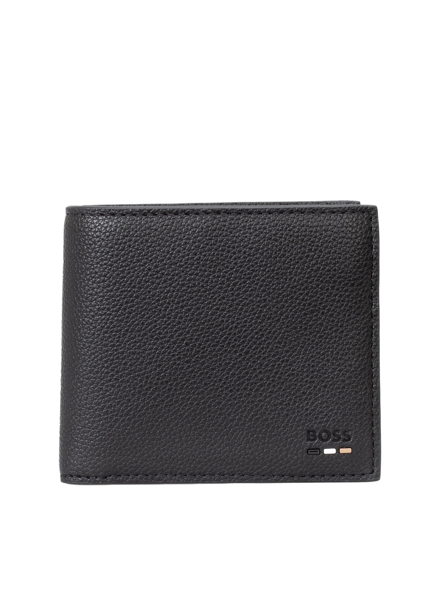 Portefeuille BOSS noir pour homme | Georgespaul