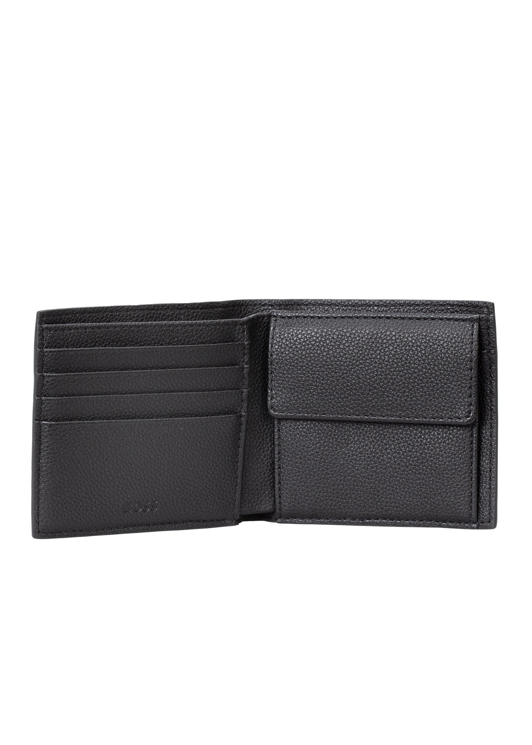 Portefeuille BOSS noir pour homme | Georgespaul