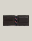 Portefeuille homme Tommy Hilfiger marron en cuir | Georgespaul