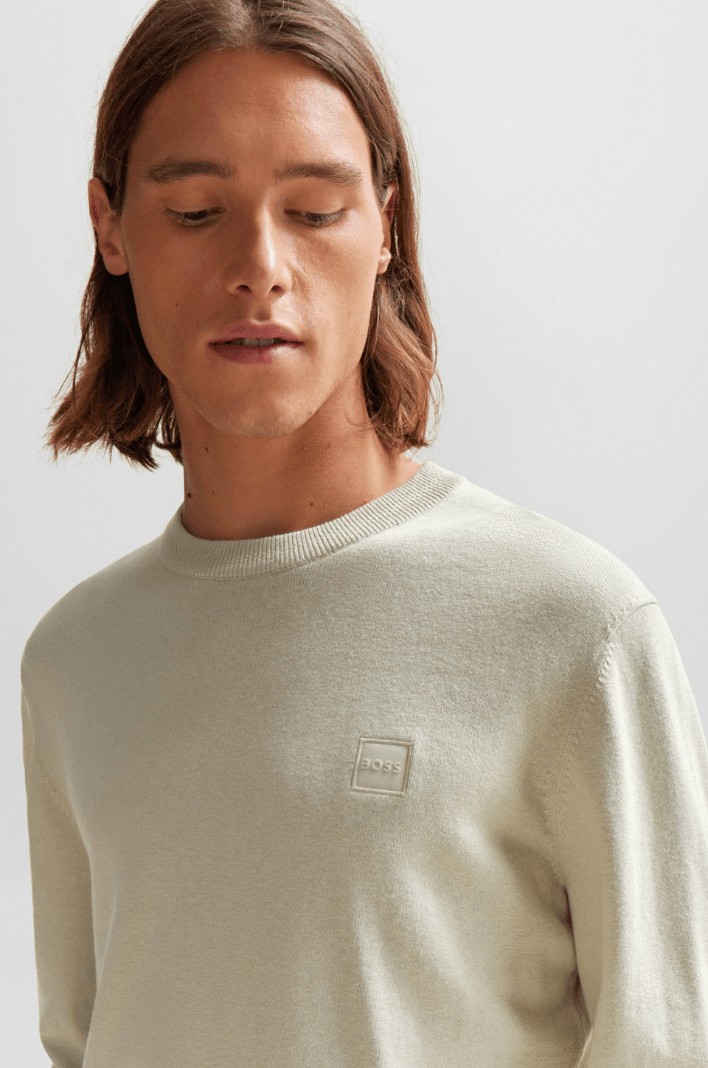 Pull BOSS beige en cachemire - Georgespaul