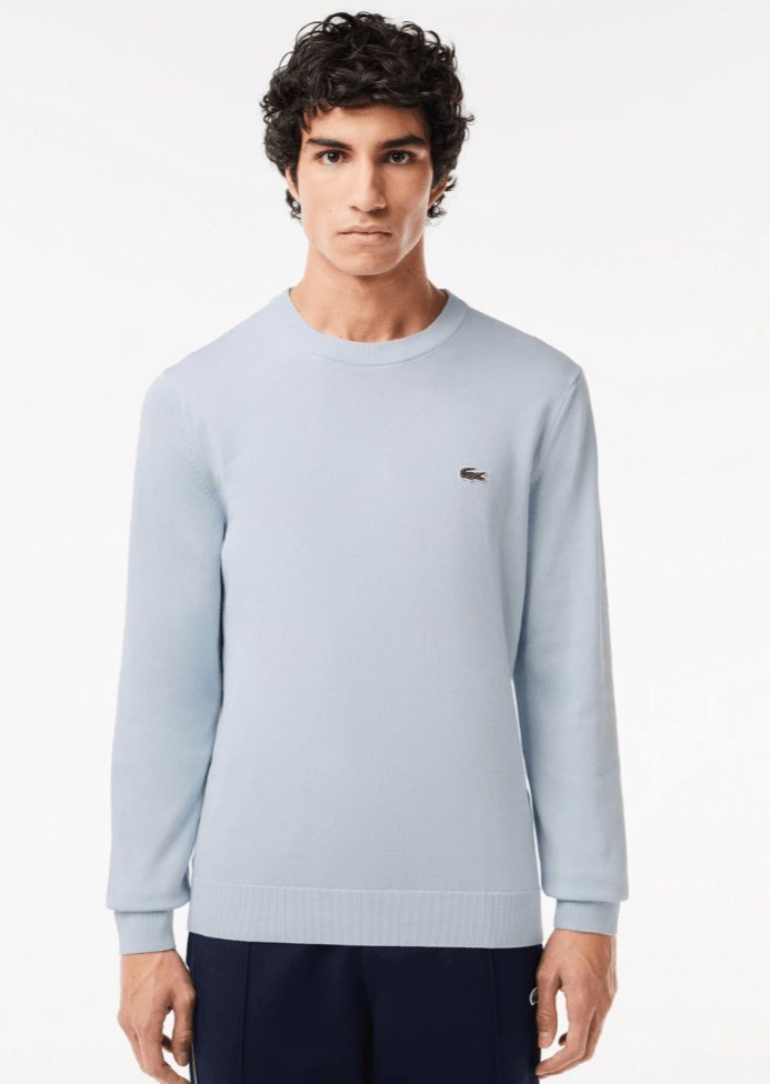 Pull Lacoste bleu - Georgespaul