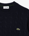 Pull Lacoste marine homme | Georgespaul            