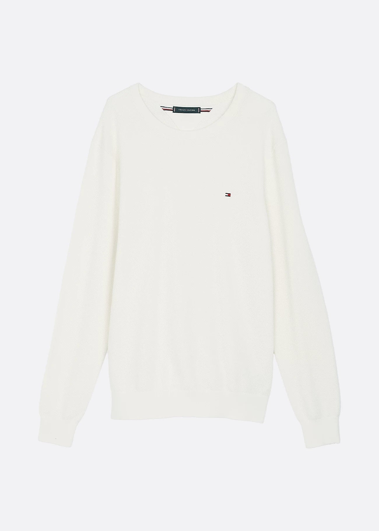 Pull Tommy Hilfiger beige pour homme | Georgespaul 