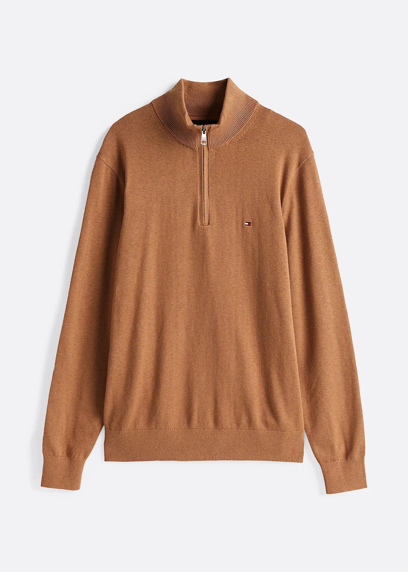 Pull camionneur Tommy Hilfiger marron pour homme | Georgespaul