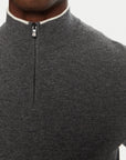 Pull camionneur BOSS gris en laine pour homme | Georgespaul