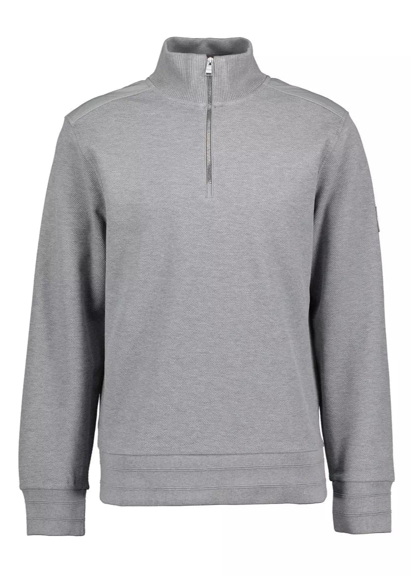 Pull camionneur BOSS gris pour homme | Georgespaul