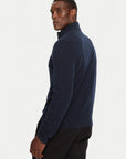 Pull camionneur BOSS marine en laine pour homme | Georgespaul