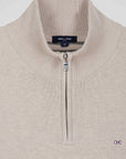 Pull camionneur Eden Park beige pour homme | Georgespaul