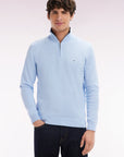 Pull camionneur Eden Park bleu pour homme | Georgespaul 