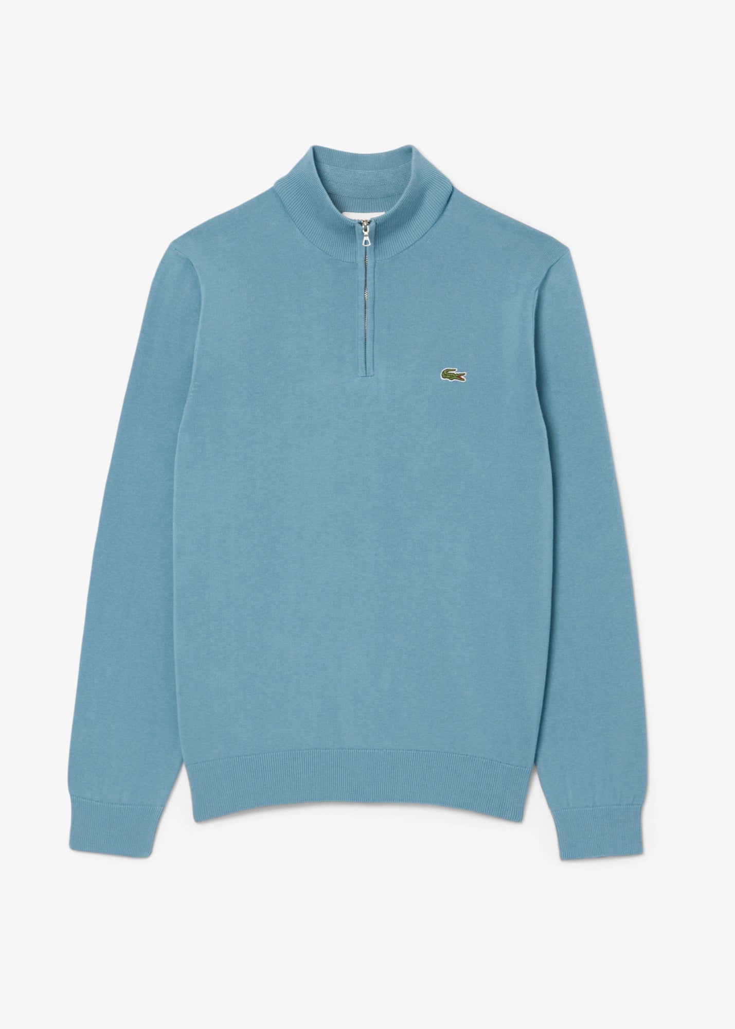 Pull camionneur Lacoste bleu pour homme | Georgespaul 