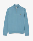 Pull camionneur Lacoste bleu pour homme | Georgespaul 