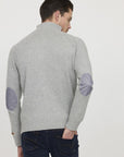 Pull camionneur Lee Cooper gris en laine pour homme | Georgespaul