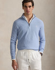 Pull camionneur Ralph Lauren bleu pour homme | Georgespaul