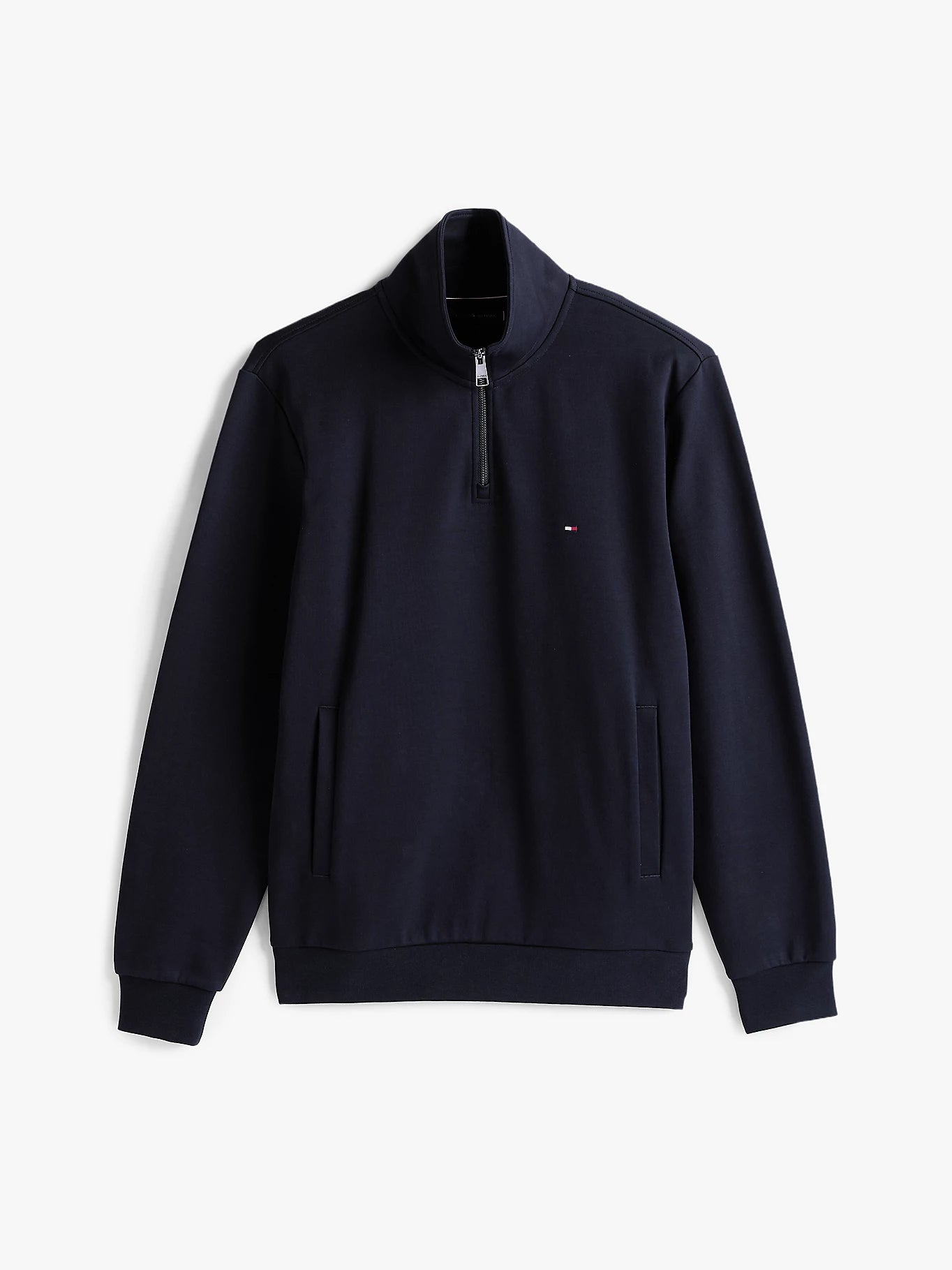 Pull camionneur Tommy Hilfiger marine pour homme | Georgespaul