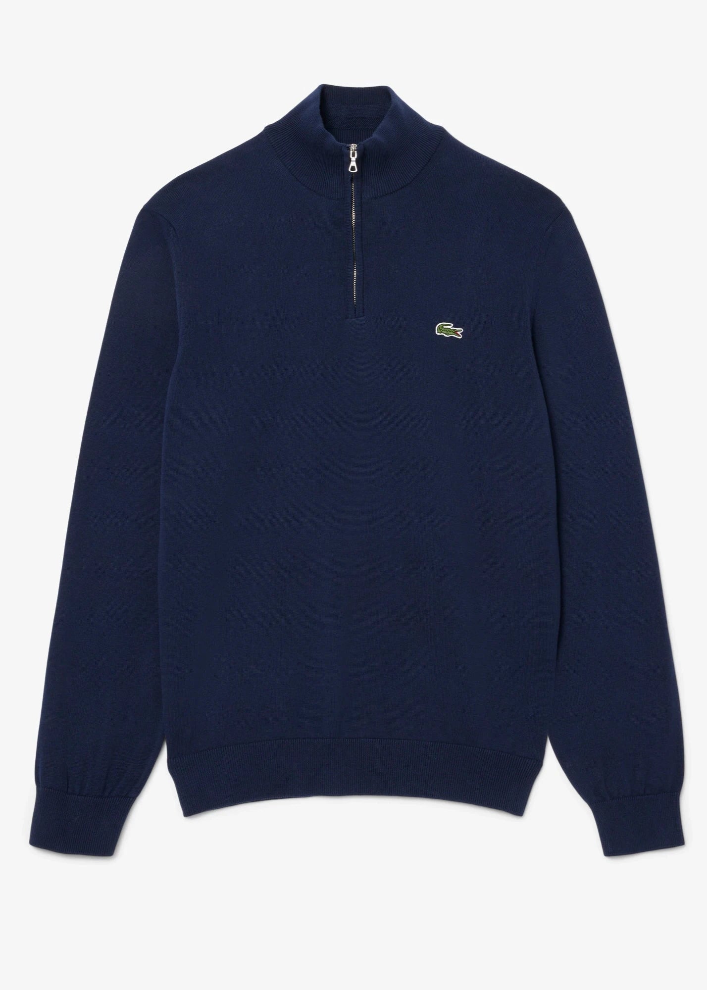 Pull camionneur homme Lacoste marine en coton bio | Georgespaul