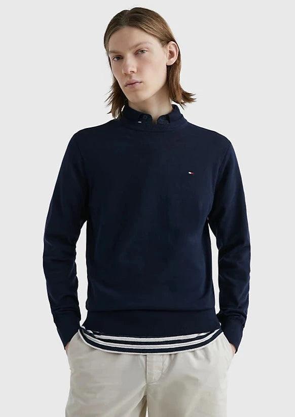 Pull Tommy Hilfiger marine - Georgespaul