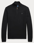 Pull demi-zip Ralph Lauren noir - Georgespaul