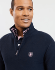 Pull demi zip Eden Park marine - Georgespaul