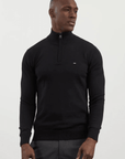 Pull demi-zip Eden Park noir - Georgespaul