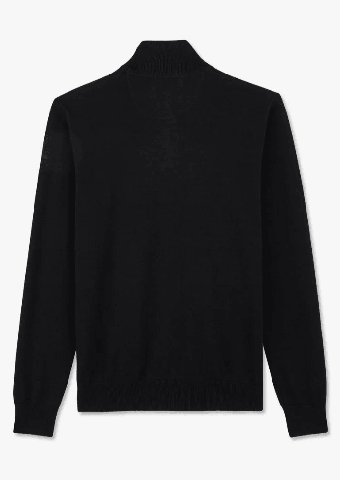 Pull demi-zip Eden Park noir - Georgespaul