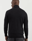 Pull demi-zip Eden Park noir - Georgespaul