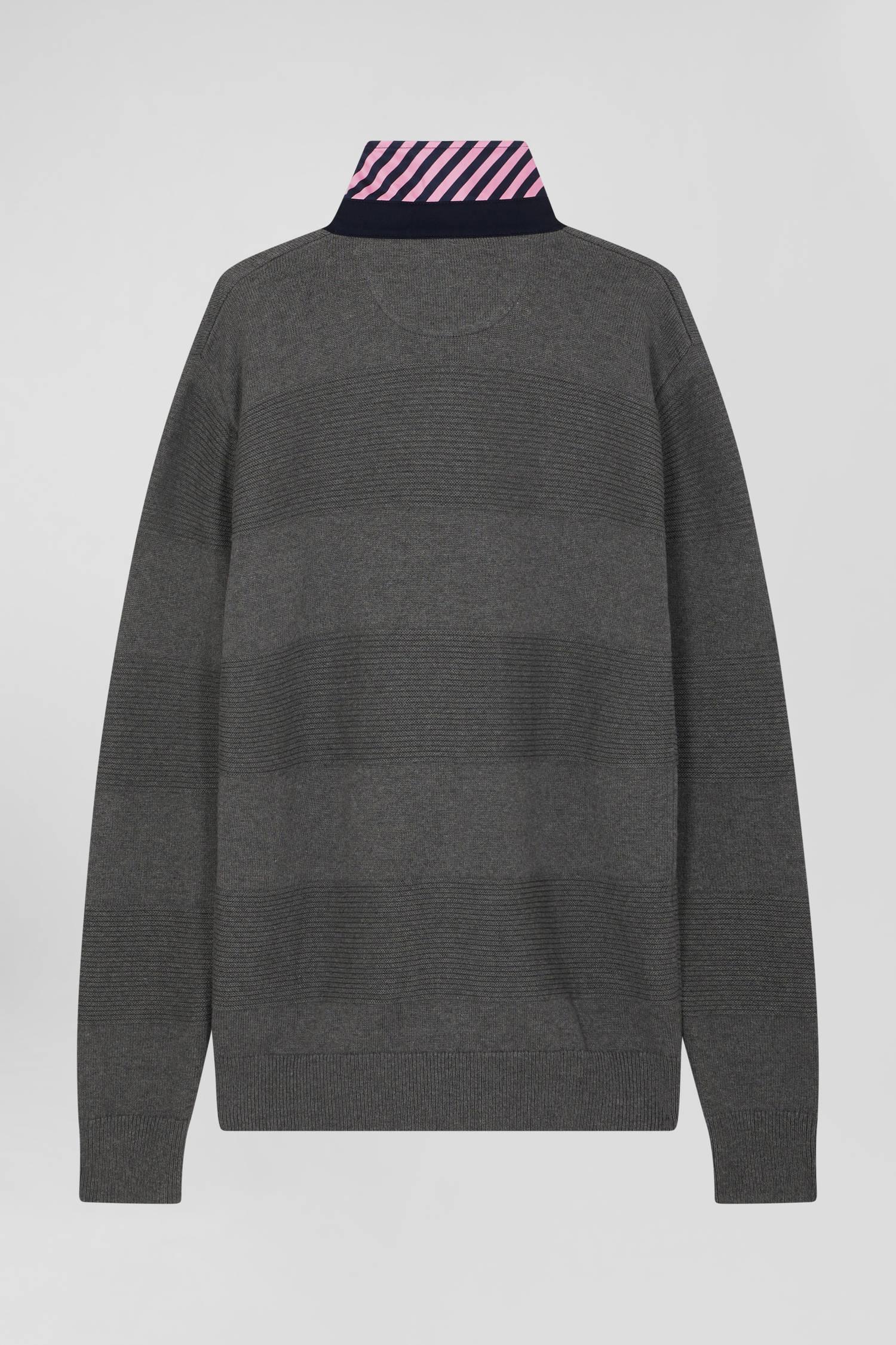 Pull Eden Park gris - Georgespaul