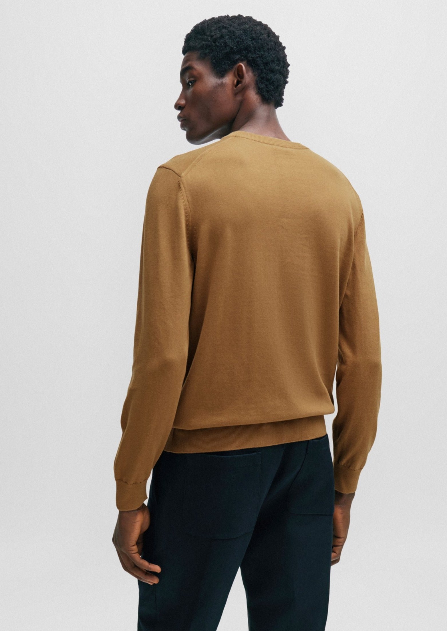 Pull pour homme BOSS beige | Georgespaul